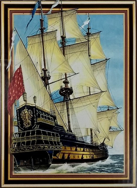 Алмазная мозаика 5D "ПОЛНЫЙ ВПЕРЕД", 40*50см LT0264
