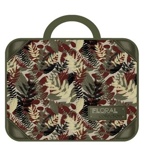 Папка для тетрадей А4 FLORAL ткань рант.тесьма 57797