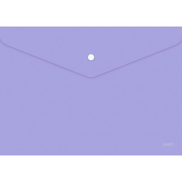 Папка на кнопке А4 180мкм PASTEL Лаванда AKk4_05019 1/10