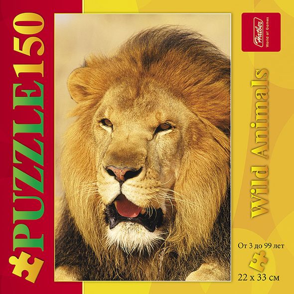 Пазлы 150эл. А4ф 220х330мм -Царь зверей- 150ПЗ4_04006