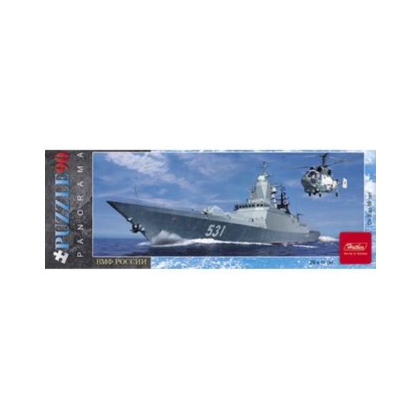 Пазлы 90эл. А4ф 290х110мм Панорама-Корабль- 90ПЗ4_14723