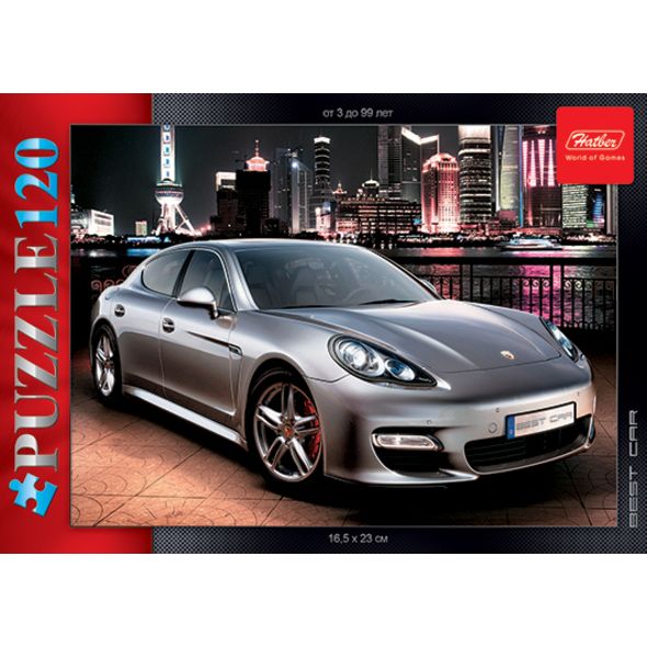 Пазлы 120эл. А5 -Вest car в ночи- 120ПЗ5_11634