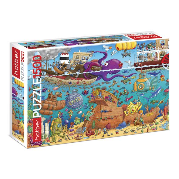 Пазлы 1500эл. А2 -На дне морском- 1500ПЗ2_22389