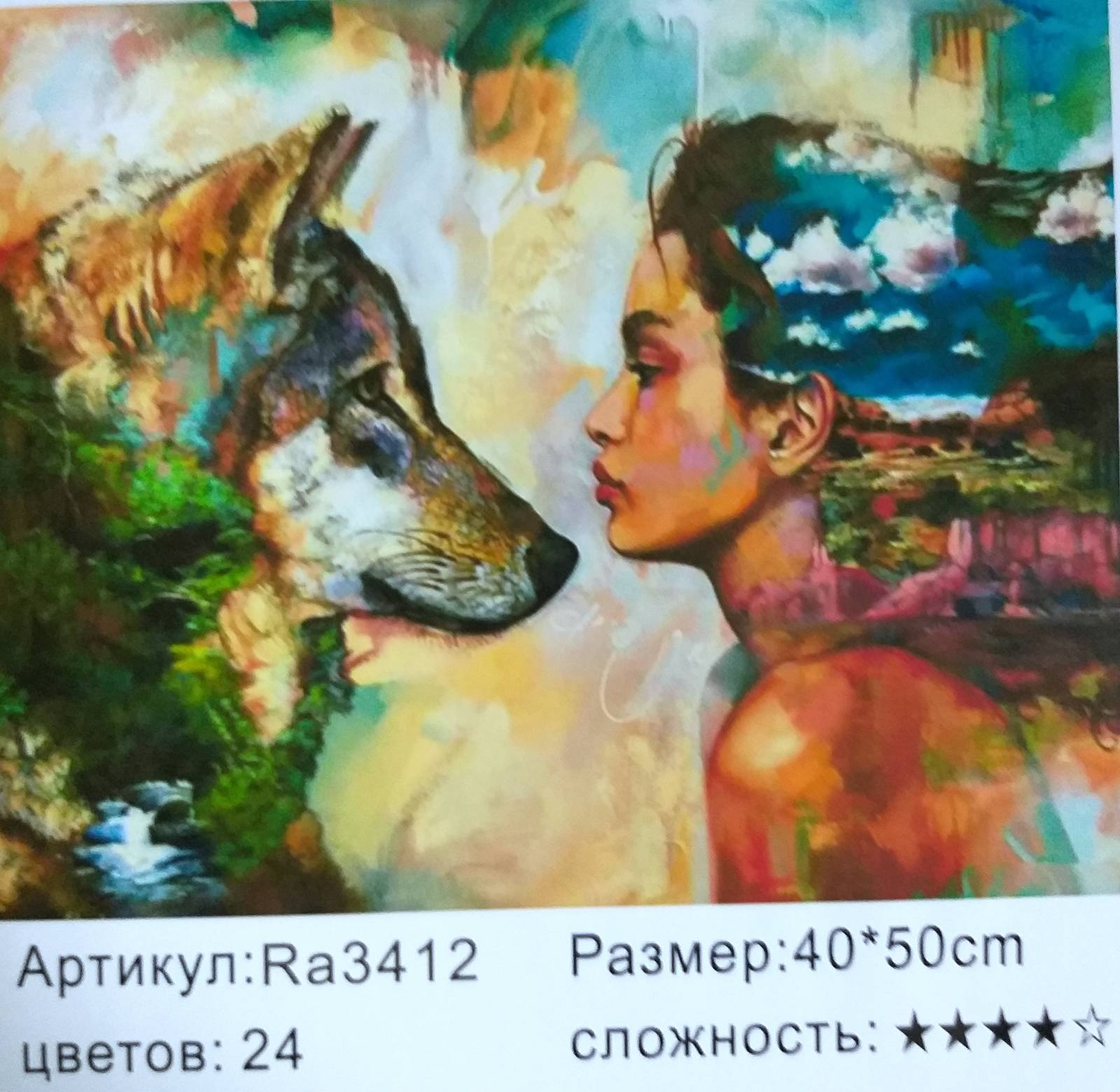 Картина 40х50 см, МИРЫ для раскрашивания по номерам арт.RA3412