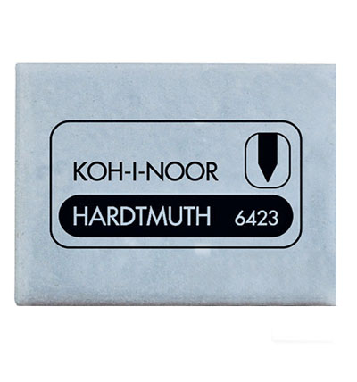 Ластик KOH-I-NOOR, КЛЯЧКА каучуковый для мягких карандашей и графита 6423/18