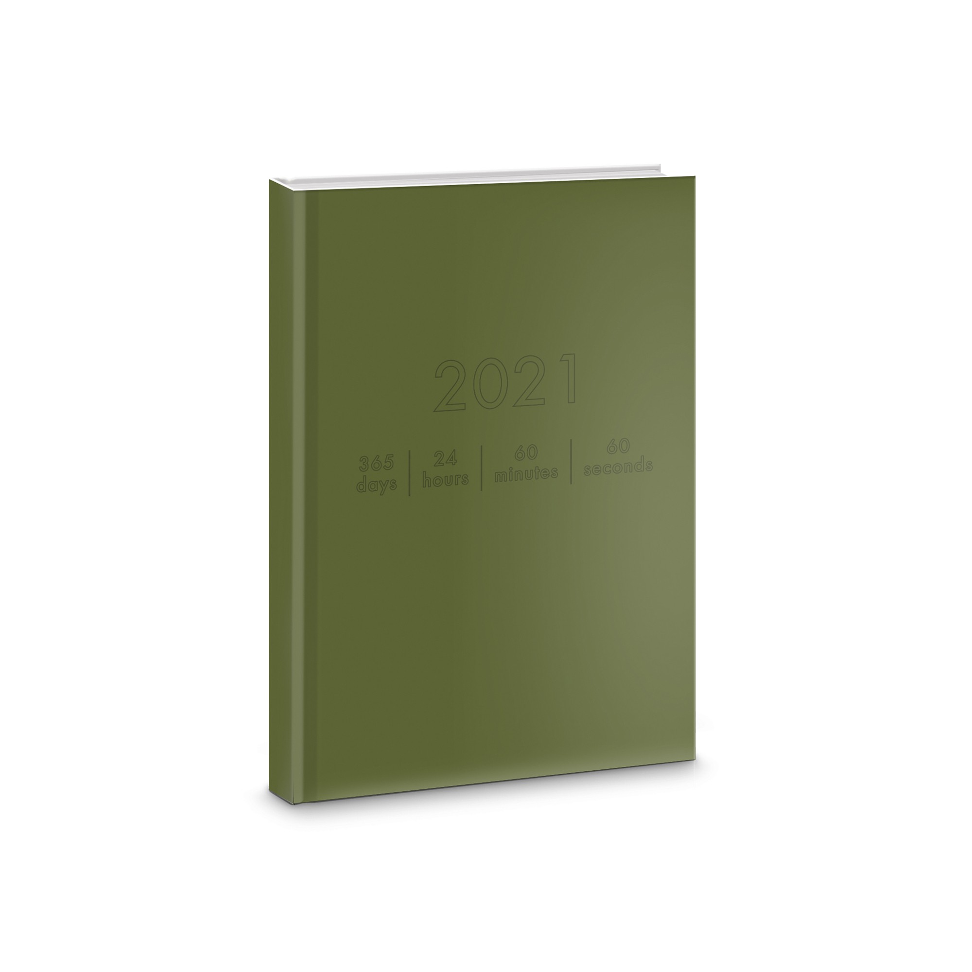 Ежедневник А6 дат.2021г "On-Line. Хаки" 7БЦ 176л. ЕЖБ21617605