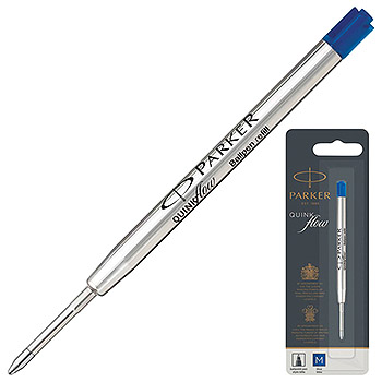 Стержень  "Parker"  QuinkFlow  Z08 для шариковой ручки F синий 0,8мм