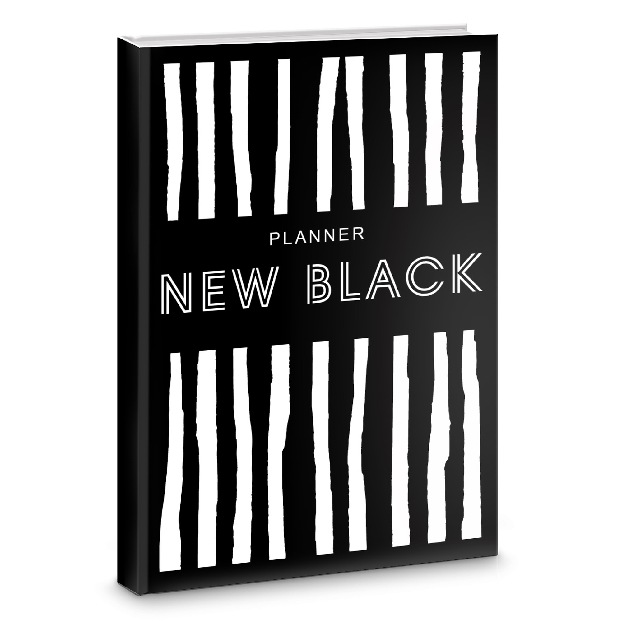 Планер А5 "New Black. Дизайн 5" п/дат. 48л.  П2154805