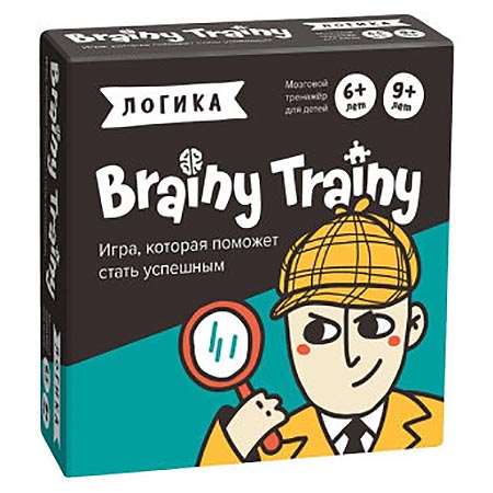 Игра-головоломка "Brainy Trainy" Логика от 6лет арт.УМ266