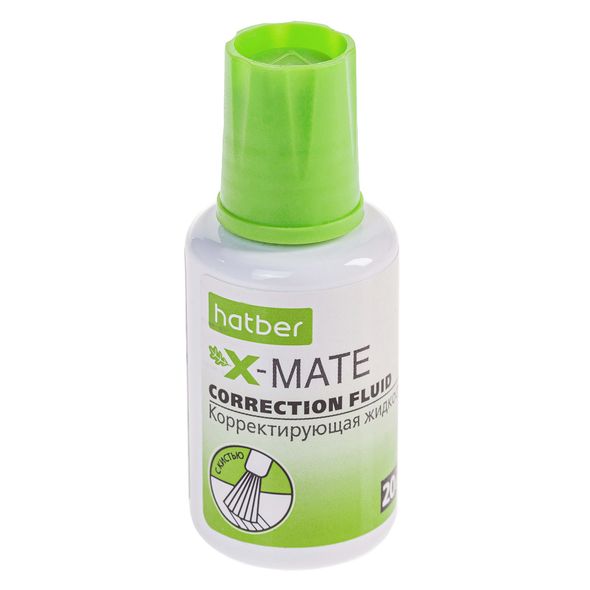 Штрих Hatber X-Mate на химической основе 20ml с кисточкой CF_065655 1/10