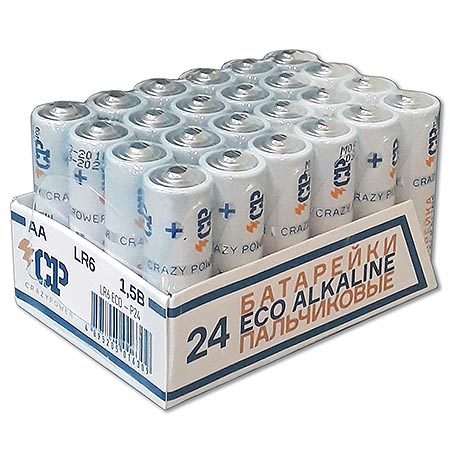 Батарейка пальчиковая CP LR6 ECO-P24