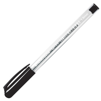 Ручка шариковая Ultra Glide Technology U-11 ЧЕРНАЯ ЕК37053 1/50