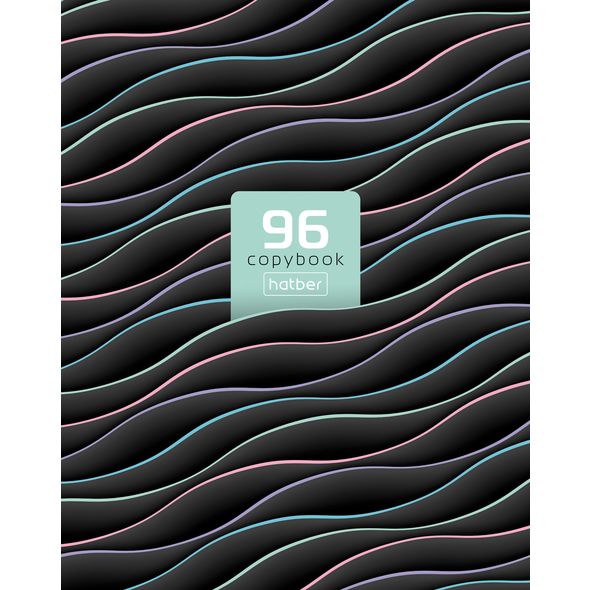 Тетрадь 96л. "Colorful Strips" А5 ассорти 96Т5В1 1/60