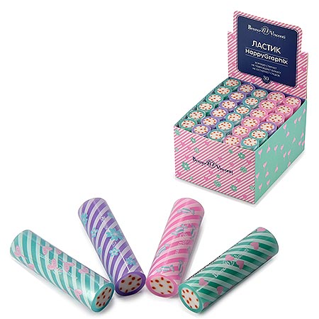 Ластик "HappyGraphix Candy" асс. 42-0021 1/30