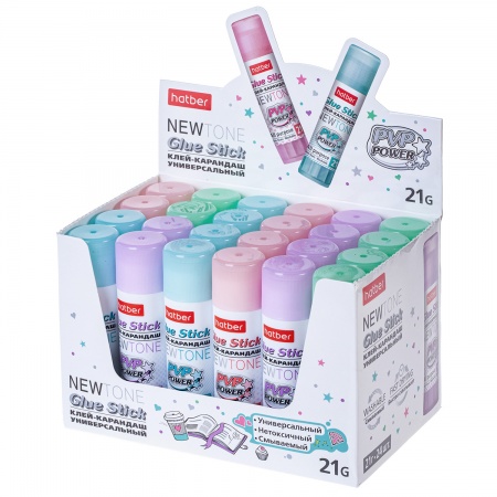Клей-карандаш 21г. NEWtone GS_067213 1/24