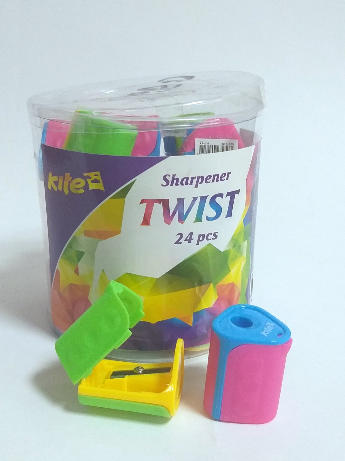 Точилка с контейнером "TWIST" К16-120 1/24