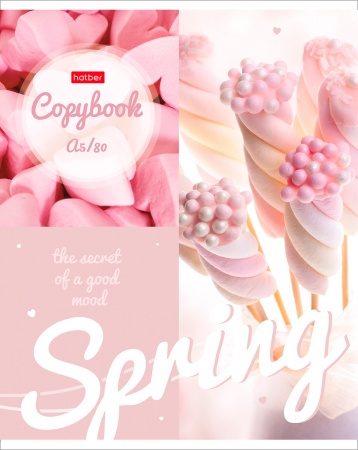 Тетрадь 80л. А5 "Sweet seasons" клетка 80Т5B1 1/70