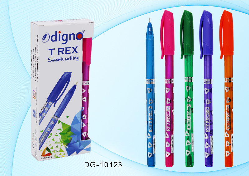 Ручка масляная DIGNO "T REX" 0,7мм игольч.н. DG-10123 1/10