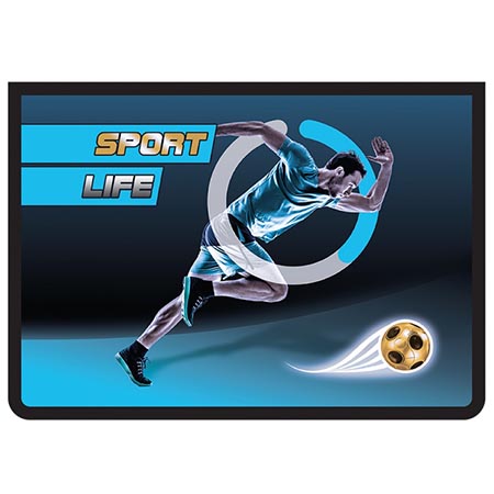 Папка А4 "Sport life" пластик. конгрев ПМ-А4-229