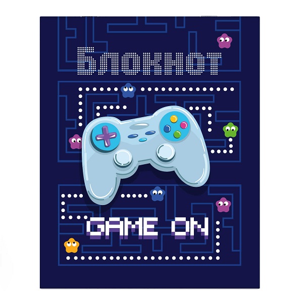 Блокнот А7 32л ДЖОЙСТИК скоба 58073