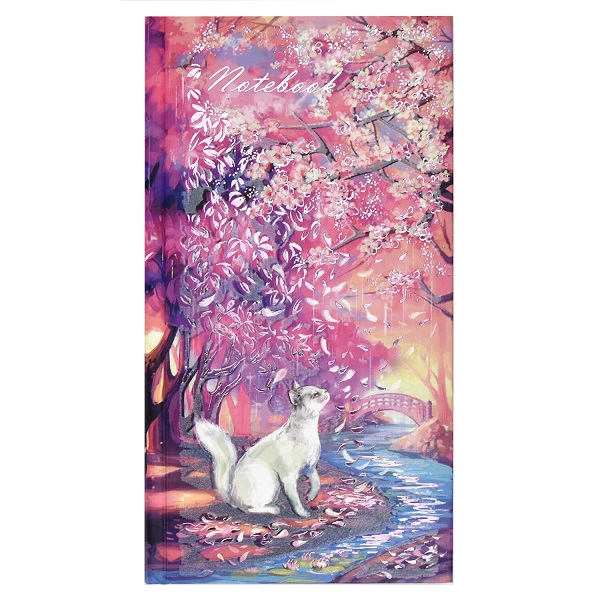 Записная кн. 110*206 7БЦ ЦВЕТЕНИЕ САКУРЫ 80л. 58316