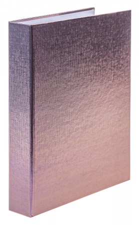 Тетрадь А5 на 4кольцах -METALLIC Коричневая- 120ТК5В1_03404