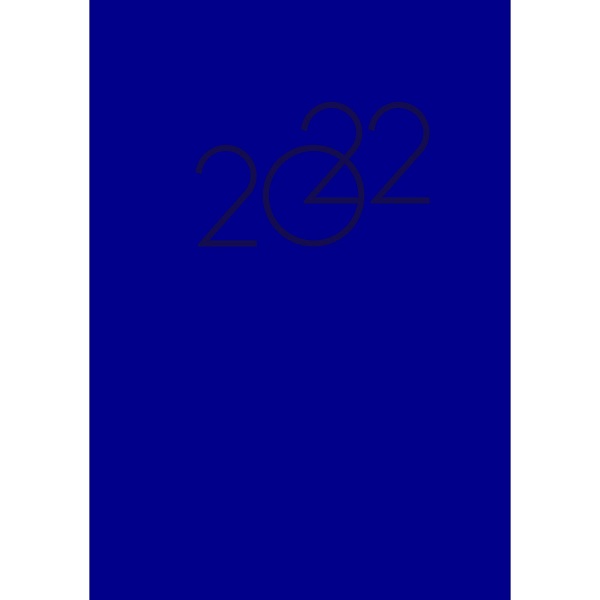 2022г. Ежедневник А5 дат. New plans. Синий 7БЦ 176л ЕЖБ22517603