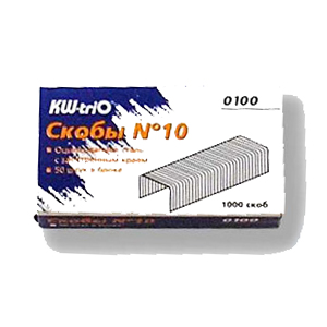 Скобы №10 оцинкованные 0100 1/20