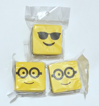 Губка для маркерной доски, SMILE 5*5*2 см М-6347 1/16