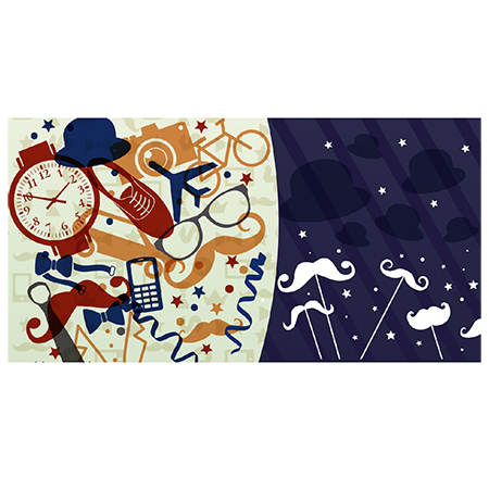Конверт для денег Без надписи Dream Cards Мужской, уф-лак, ПП1-11-0099 1/10