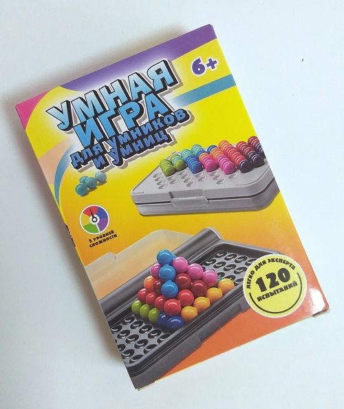 Игра головоломка "120 испытаний"2вида арт.1Q21-1A