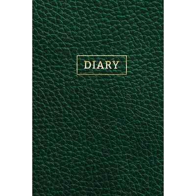 Ежедневник А5- 128л Leather. Green soft touch фольга ЕЖФ23512813