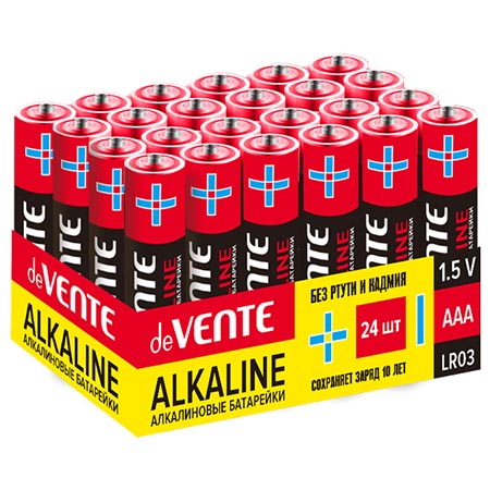 Батарейка мизинчиковая deVente LR03/1,5В