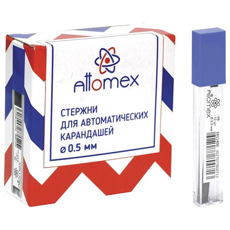 Микрогрифель 0,5НВ для автоматич. карандашей арт.5011400 1/24
