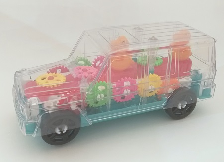 Игрушка МАШИНКА- джип на бат. муз.светящ.с прозр.корп.18*8*7.5см, арт.035-A26