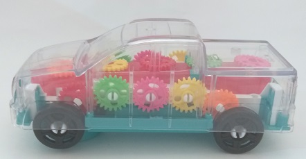 Игрушка МАШИНКА-PICKUP на бат. муз.светящ.с прозр.корпусом 18*8*7.5см,арт.035-A25