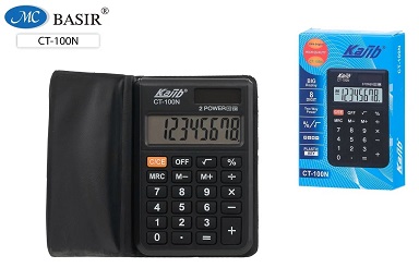 Калькулятор: 8-разрядный, 10,2*7,2 см. CT-100N, МС-100N