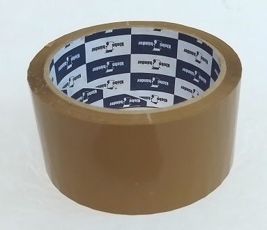 Скотч 50*66 коричневый. Klebebander 40мк арт.225 6/36