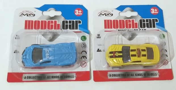 Игрушка-машинка мет.MODEL CAR на блистре 2266