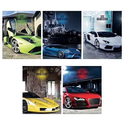 Тетрадь 48л А5 High performance: спортивные авто 7851/5 1/20/60