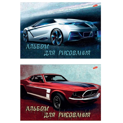 Альбом 40л. "Спортивные авто" 7305/2 1/20
