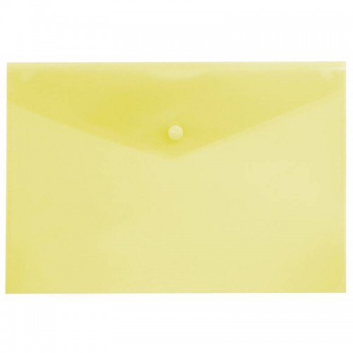 Папка на кнопке А5 180мкм Желтая PK804A5YEL 1/10