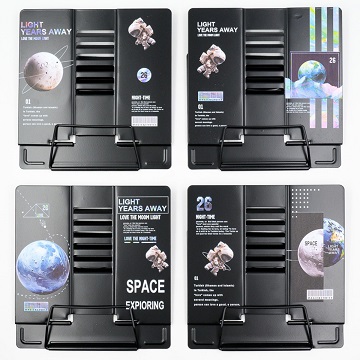 Подставка для книг металл. КОСМОС 210*220мм арт.555-888