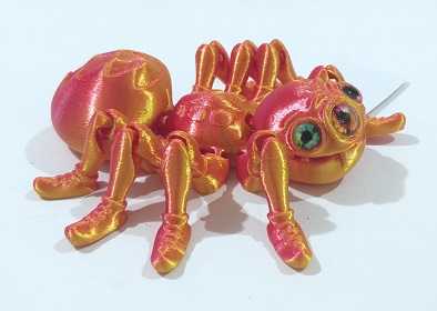Фигурка 3D ПАУК 12см арт.1425