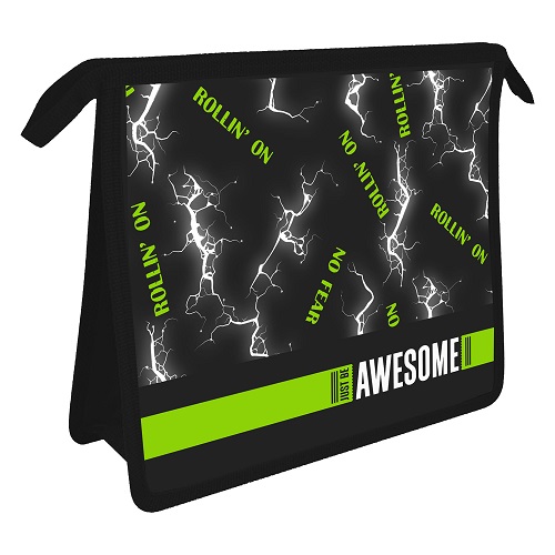 Папка А5 "Colorio" молния сверху пластик KPLB-UT1-CBFLA5