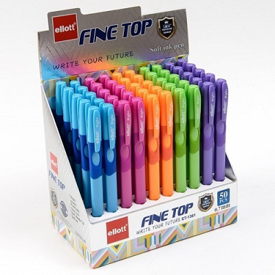 Ручка первоклассника 0.7мм, трехгр.к. ET1361R 1/50