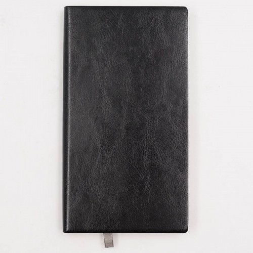 Ежедневник А6 7БЦ 100л ФЛЕГМАТИК ЧЕРНЫЙ к/зам клетка арт.23650