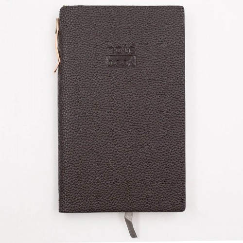 Ежедневник А6 7БЦ 100л КЛАССИК КОРИЧНЕВЫЙ +ручка арт.18849