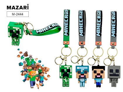 Брелок M-CRAFT, 4 дизайна в асс М-2444