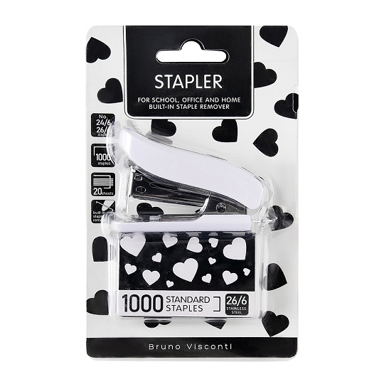 Степлер №.24/6 со скобами "ArtGraphix", 1000 скоб 46-0005